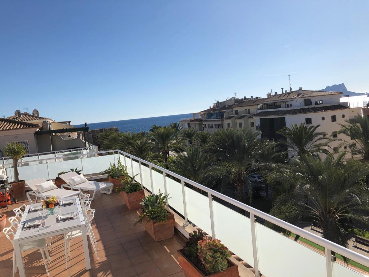 Ferienwohnung Penthouse La Paz 9 - Castle View Moraira Exterior foto